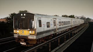 Train Sim World 2 - Long Island Railroad - LIRR M7 - Suburban Sunset Scenario