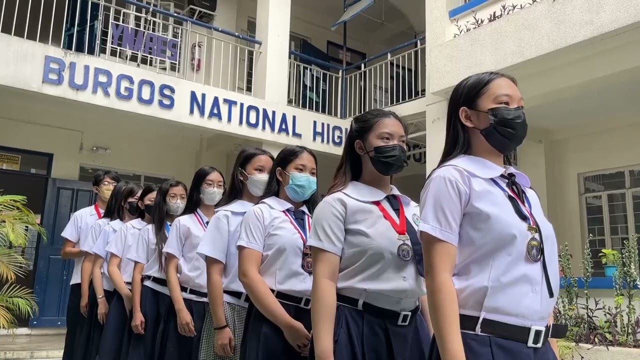 Burgos National High School Hymn (With Students Version)