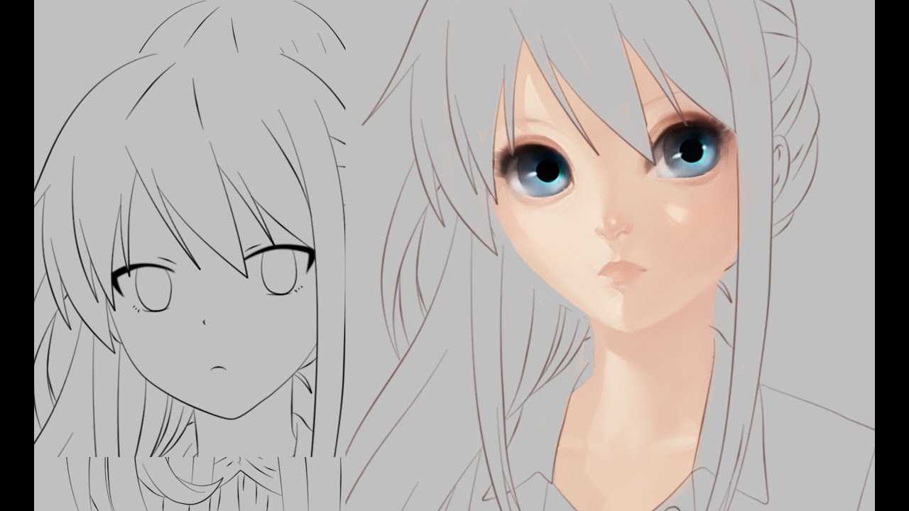 How to paint anime skin in different light sources by fhilippe124 - Make  better art