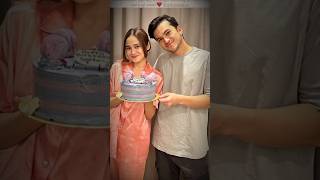 Momen Syifa Hadju dapat surprise ulang tahun dari Rizky nazar #rizkynazar #syifahadju #shorts