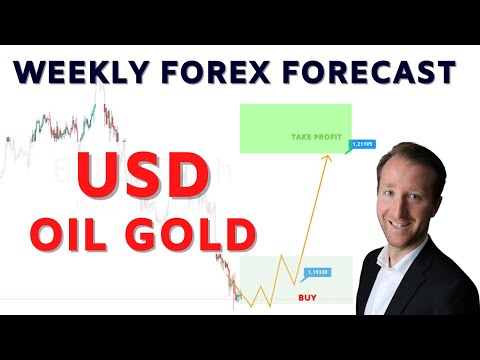 Weekly Forex Forecast for USD, GOLD, USOIL (22nd – 26th March 2021)