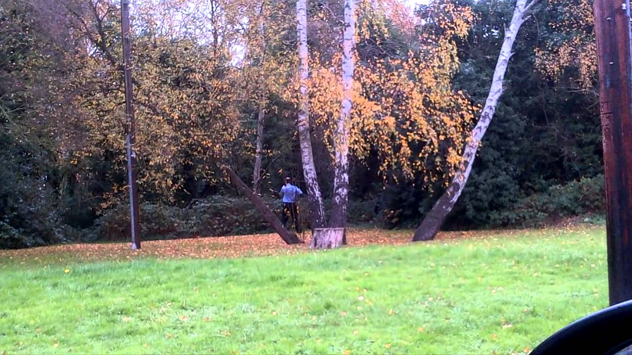 Man punching the Air YouTube