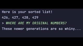 DenialSort - a (joke) sorting algorithm