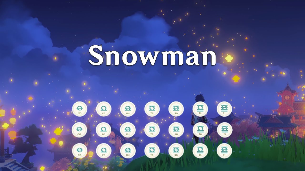Snowman | Genshin Impact Lyre