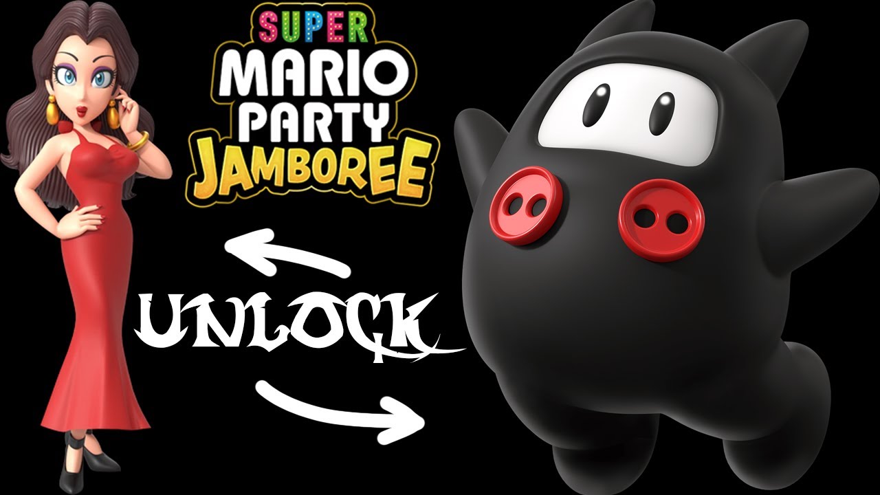 Super Mario Party Jamboree Unlock Ninji And Pauline - GogetaSuperx