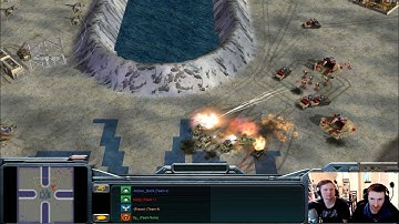 [Zero Hour 2v2 CXN] Nickel_Back(Demo), Erase(Air) vs Out(GLA), By(Nuke)