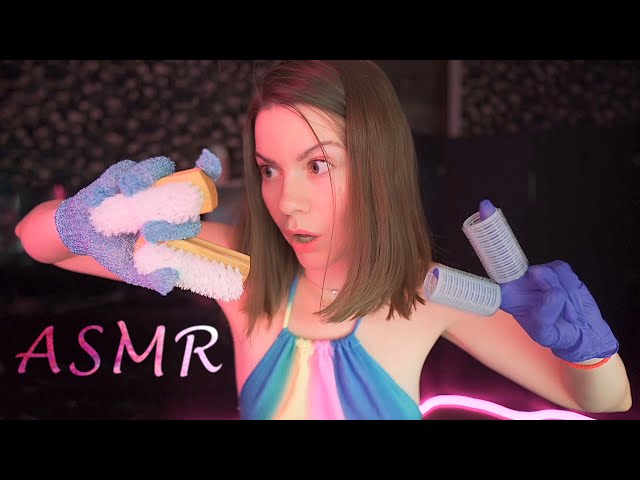2 вида перчаток и шуршалок АСМР ASMR 2 types of gloves and rustles