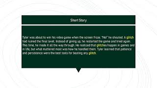 glitch # Expand Your English Vocabulary