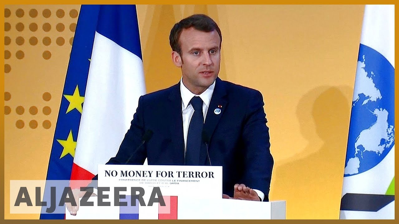 مؤتمر باريس لمكافحة تمويل الإرهاب | الجزيرة الإنجليزية