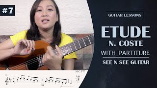 Part #7 - See N See Guitar Lessons - Etude N. Coste
