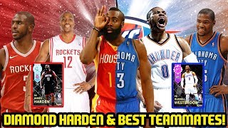 Diamond James Harden & Best Teammates Ft. Amethyst Westbrook Nba 2K18 Myteam Gameplay
