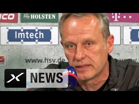 Emotionale Rede! Christian Streich den Tränen nahe | Hamburger SV - SC Freiburg 1:1