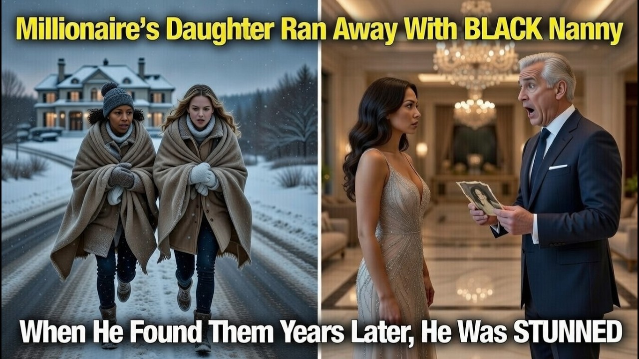 Millionaire's Daughter Ran Away With BLACK Nanny—When He Found Them Years Later, He Was STUNNED