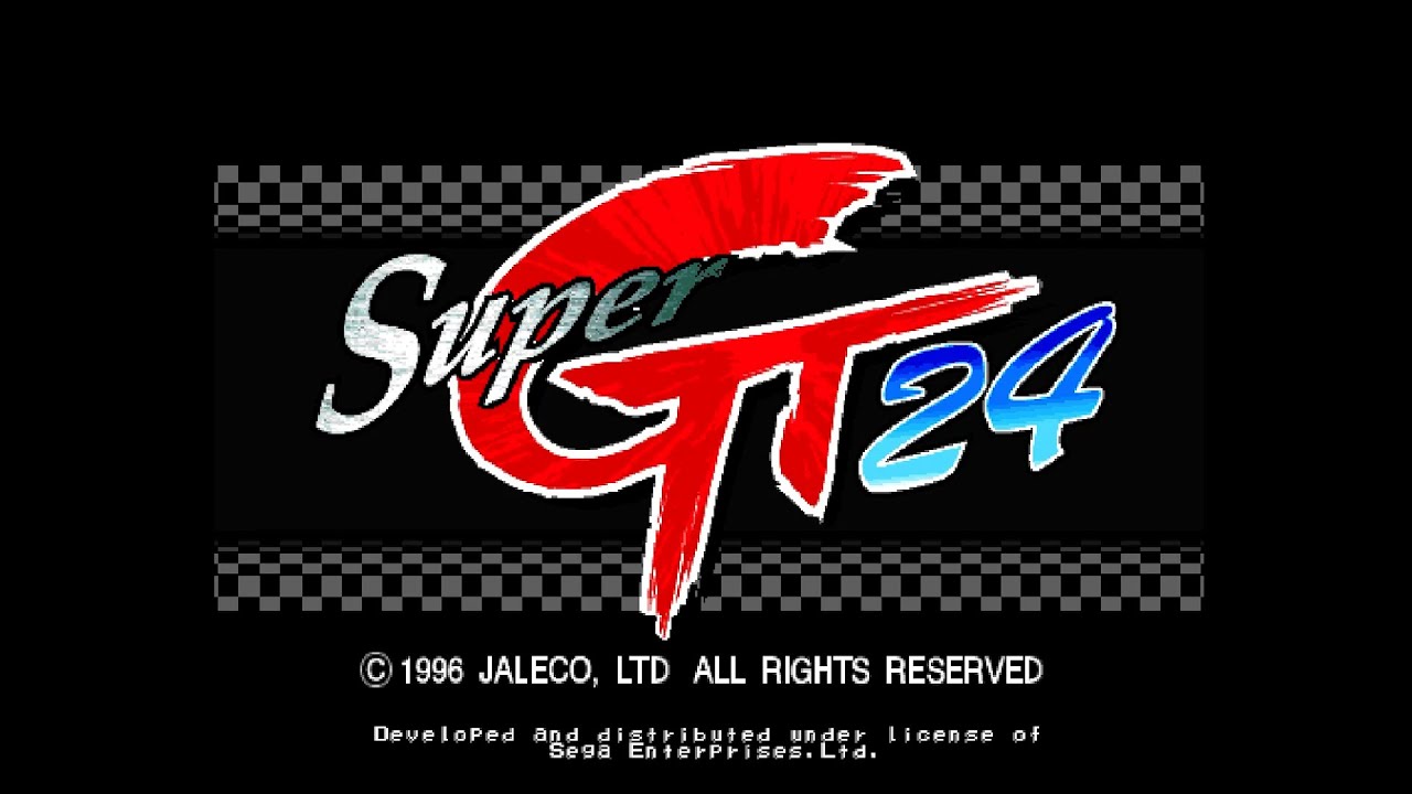 Super GT 24 (Jaleco 1996) - Long course normal direction