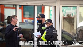 ⛔ INTERWENCJA POLICJI ⛔  Obywatel vs Funkcjonariusze cz. 1