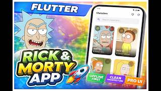 Flutter Rick & Morty App 🚀 Clean Architecture + Offline First + Pro UI screenshot 4