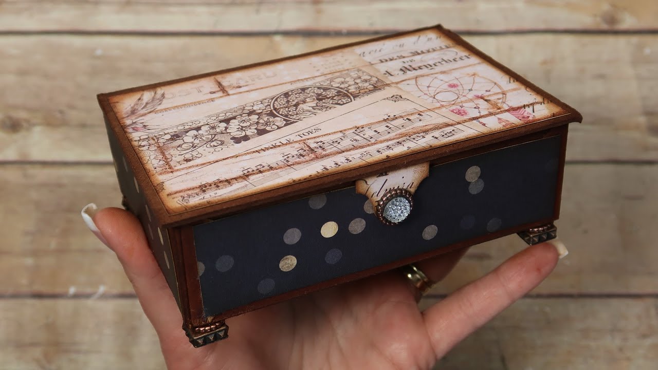 Quick & EasyHow to Make a Keepsake BoxMat itAdd FeetAdd A Closure