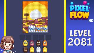 Pixel Flow Level 2081 Solution Walkthrough
