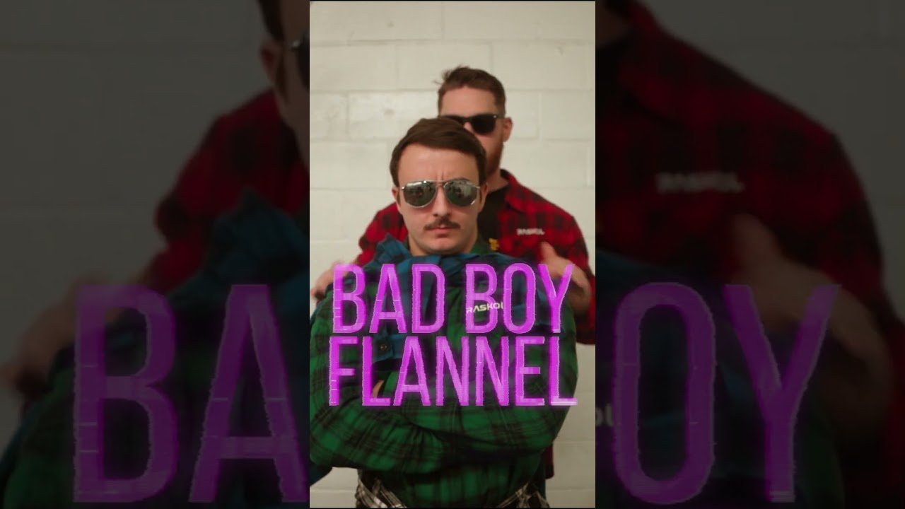 Raskol Apparel Bad Boy Gym Flannels #raskolapparel