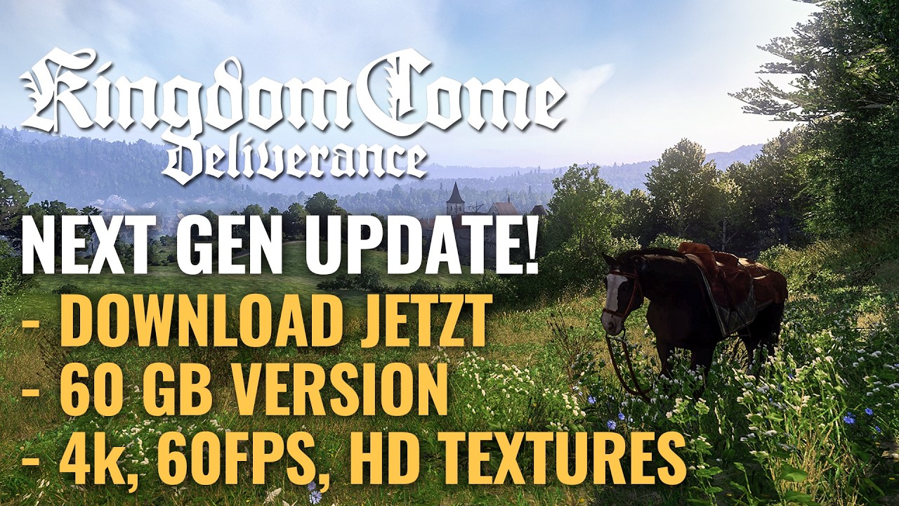 JETZT kostenlos: Kingdom Come Deliverance Next Gen Update für PS5 und Xbox | KCD 1 Patch
