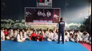 Cumilla Taekwondo Training At A Glance