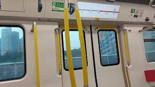 港鐵屯馬綫: TML C-Train (D419/D420)大圍至石門行車片段
