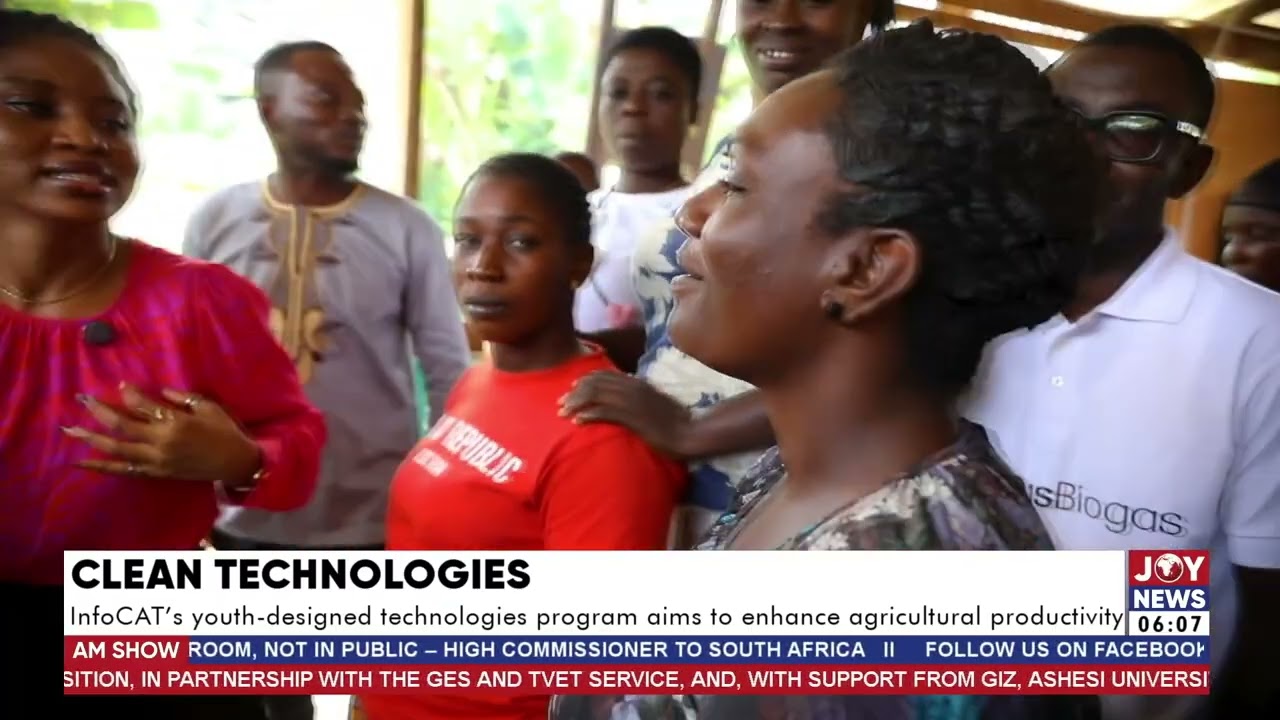 InfoCAT’s youth-designed technologies program aims to enhance agricultural productivity.