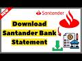 How to Download Santander Bank Statement Online (2026) | Full guide