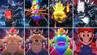 Super Mario 3D World + Bowser's Fury - All Bowser Boss Fights (HD)