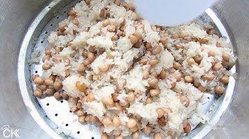 HƯỚNG DẪN NẤU XÔI ĐẬU PHỘNG DẺO NGON BÉO BÙI TỪNG HẠT TẠI NHÀ | XÔI ĐẬU PHỘNG HẤP - CKK
