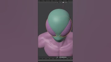 blender 3d SpiderMan character modeling