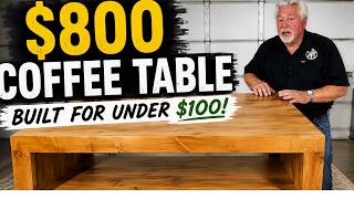 I Built This $800 Coffee Table for Under $100