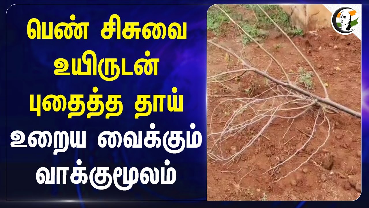 பெண் சிசுவை உயிருடன் புதைத்த தாய்.. உறைய வைக்கும் வாக்குமூலம் | Pudukottai