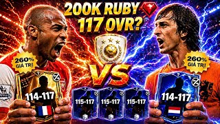 Dùng 200000 Gems Mở Pack Ngon Nhất Trong Fc Mobile Và Cái Kết Lụm 117 Đầy Túi