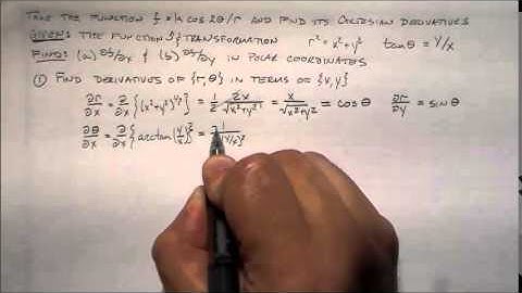 Taking Derivatives in One Coordinate System wrt Another