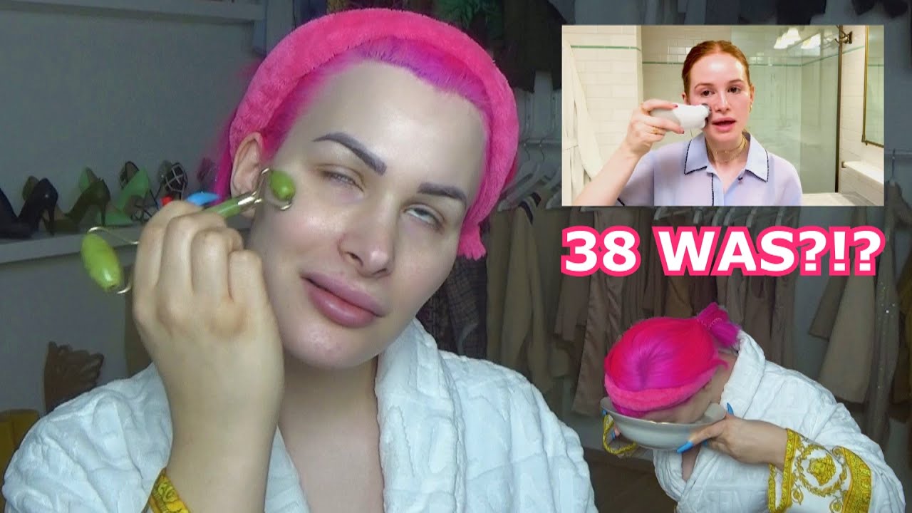 Ich reagiere auf: 38 Schritte Beauty Routine! 38!?!?