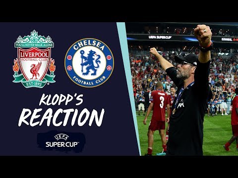 Liverpool vs Chelsea: Klopp's UEFA Super Cup reaction | Adrian, Firmino and 'Thank You' to Istanbul