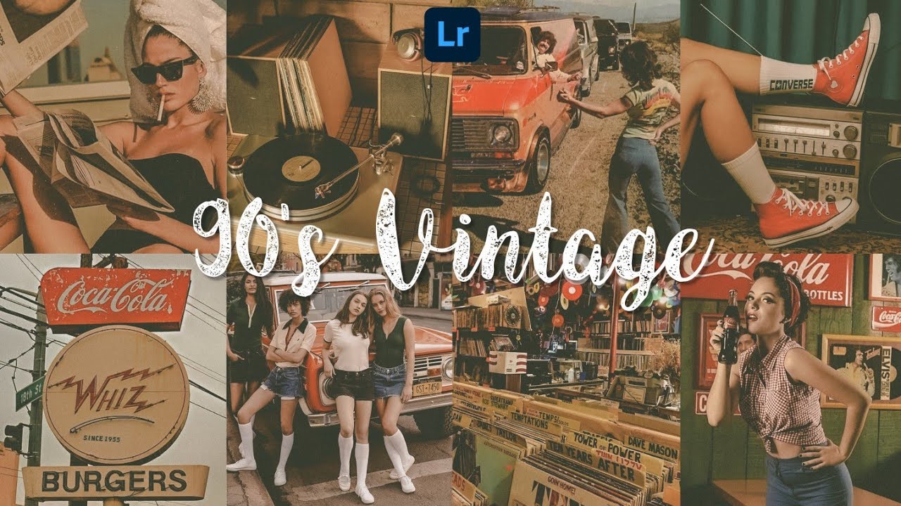 90's VINTAGE - LIGHTROOM MOBILE PRESET|How To Edit 90's Vintage Preset ...