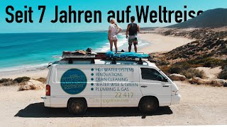 Wir sind Tobi & Imke und reisen seit sieben Jahren um die Welt | Kanaltrailer | Vanlife | #Weltreise