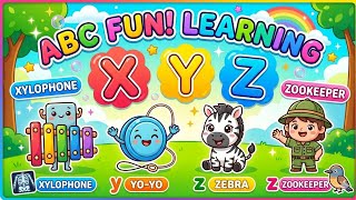 | Phonics X Y Z | English Alphabets | ABC Learning | JOY KIDZ | 