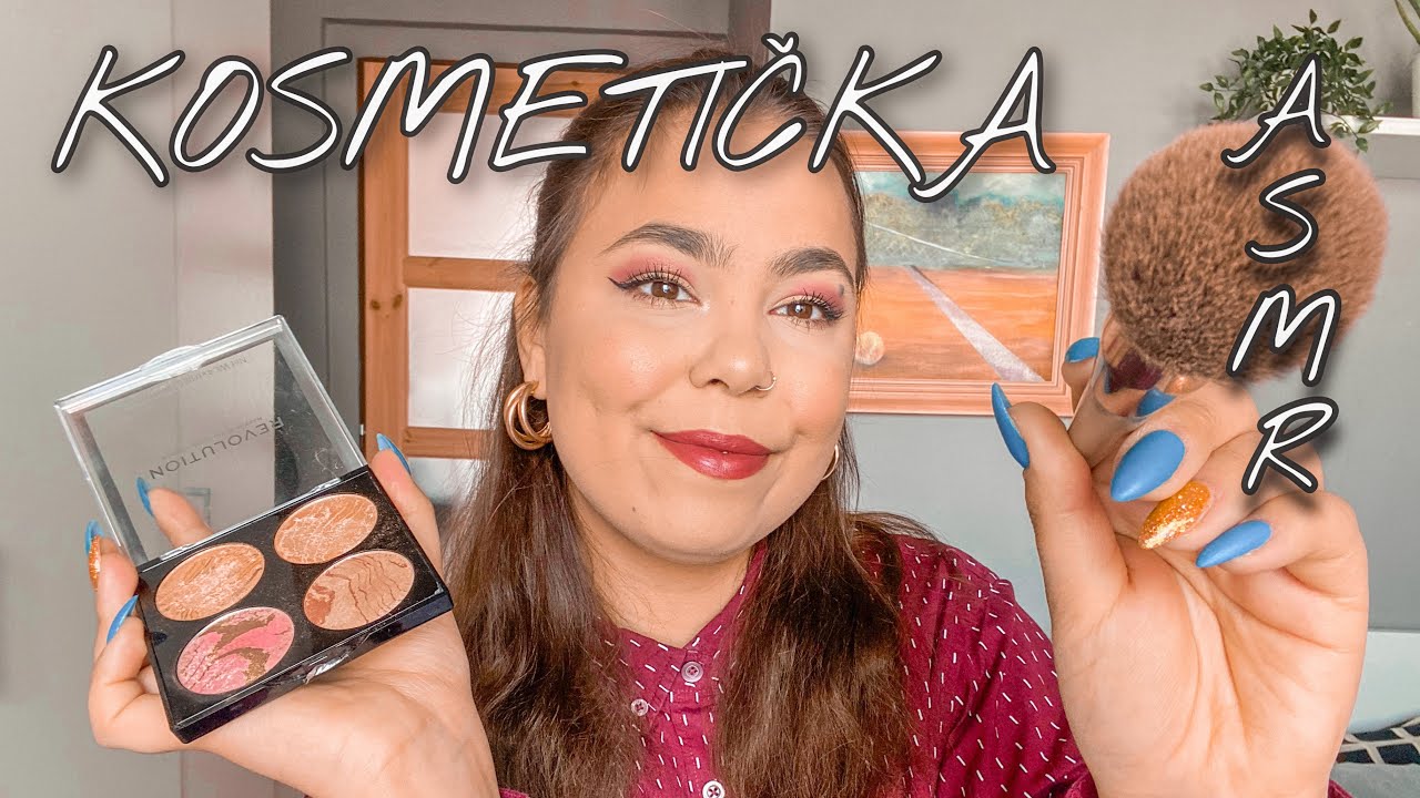 ASMR CZ/ ROLEPLAY / KOSMETIČKA/ UDĚLÁM TI SVATEBNÍ MAKE-UP 👰🏽‍♀️