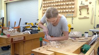 Alexander Grabovetskiy – All level of skill is welcome!
The Marc Adams School of Woodworking is very excited to have Alexander Grabovetskiy back during our 30th anniversary season. Whether you are a beginner or a skilled student, we have classes for everyone. To register for a carving class or any other diverse class offered, please visit us at https://www.marcadams.com/
More about this instructor…
Alexander A. Grabovetskiy carves from early morning to late in the evening. But it was not always this easy for the award-winning wood carver. Born in the Soviet Union, Alexander received his initial education in ornamental wood carving from his grandfather when he was six years old. By the time he was sixteen, he was noticed by Vladimir Tokarev and taken under his wing, learning the art of carving true masterpieces. Life seemed to be heading in the right direction for Alexander when he suffered the biggest setback of his life. He was arrested by the Soviet Government and sent to prison for his adherence to the Christian Faith and refusal to enter the Red Army. He was released from prison at the age of 21. By that time, Alexander had already started a successful architectural and ornamental wood carving business from prison. In 1996, Alexander, his wife Nadia, and their ten-month-old son Mark moved to America where he has become one of America’s premier carvers. In 2012 he was selected as the International Carver of the Year. Alexander’s intricate wall decorations and wood ornaments grace the walls of royal palaces. In 2015, Alexander received the Woodworking Excellence Award in Turning, Carving and Object d’Art award.
Subscribe to our channel for all the latest at MASW!
Go to our Website: https://www.marcadams.com/
Follow us on Instagram: https://www.instagram.com/marcadamsschoolofwoodworking/a
Follow us on Facebook: https://www.facebook.com/The.MASW/
#grinlinggibbons #workshop #woodworking #woodworker #finewoodworking #woodworkingschool #indianapolis #indiana #indy #craftmanship #furnituremaking #carpentry #lathe #turningwood #woodworkingskills #keepcraftalive #joinery #crafting #woodworkingcommunity #craftingcommunity #turning #carving #finishing Alexander Grabovetskiy – All level of skill is welcome!