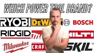 TOP Cordless Power Tool Brands | PRO vs DIY | Which one?