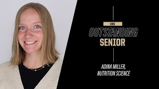 2024 HHS Outstanding Senior: Adina Miller