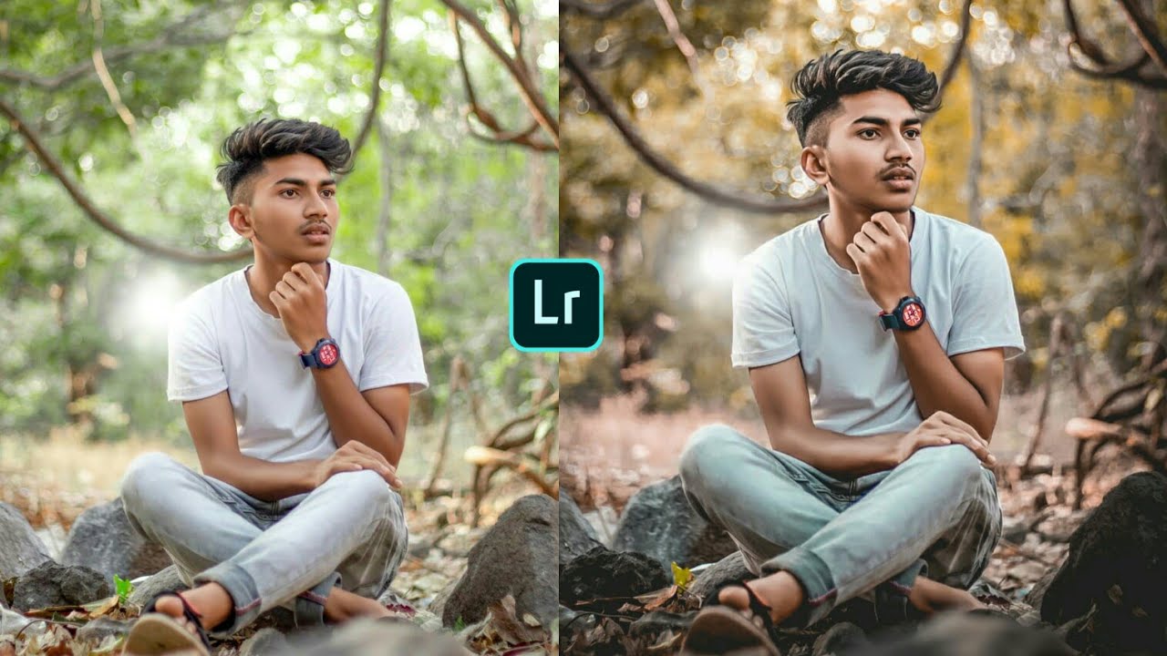 How To Edit MOODY BROWN TONE -Lightroom Mobile Editing / Hindi Tutorial