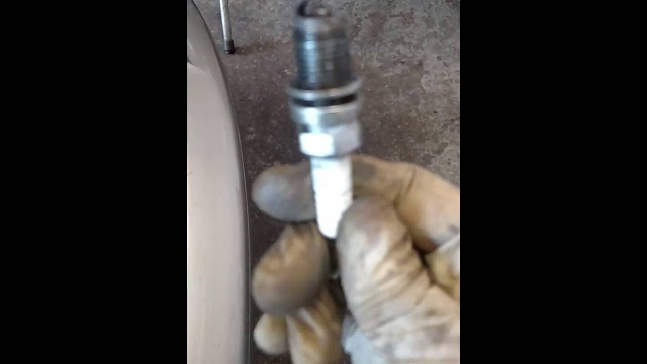How to clean up a spark plug YouTube