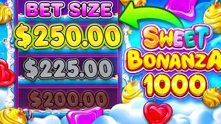 SWEET BONANZA 1000 CRAZIEST LADDER EVER! ($20,000 BONUS)