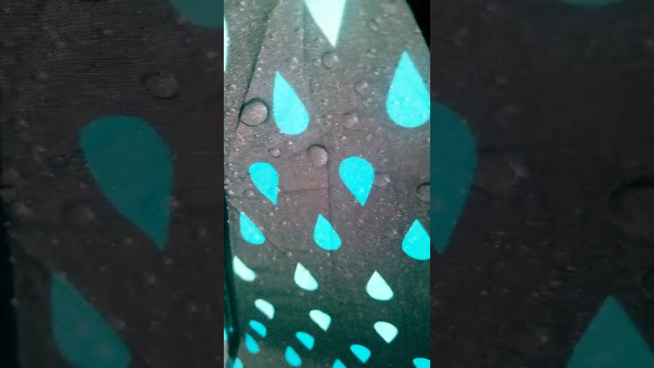 ASMR Rain on Umbrella sounds 