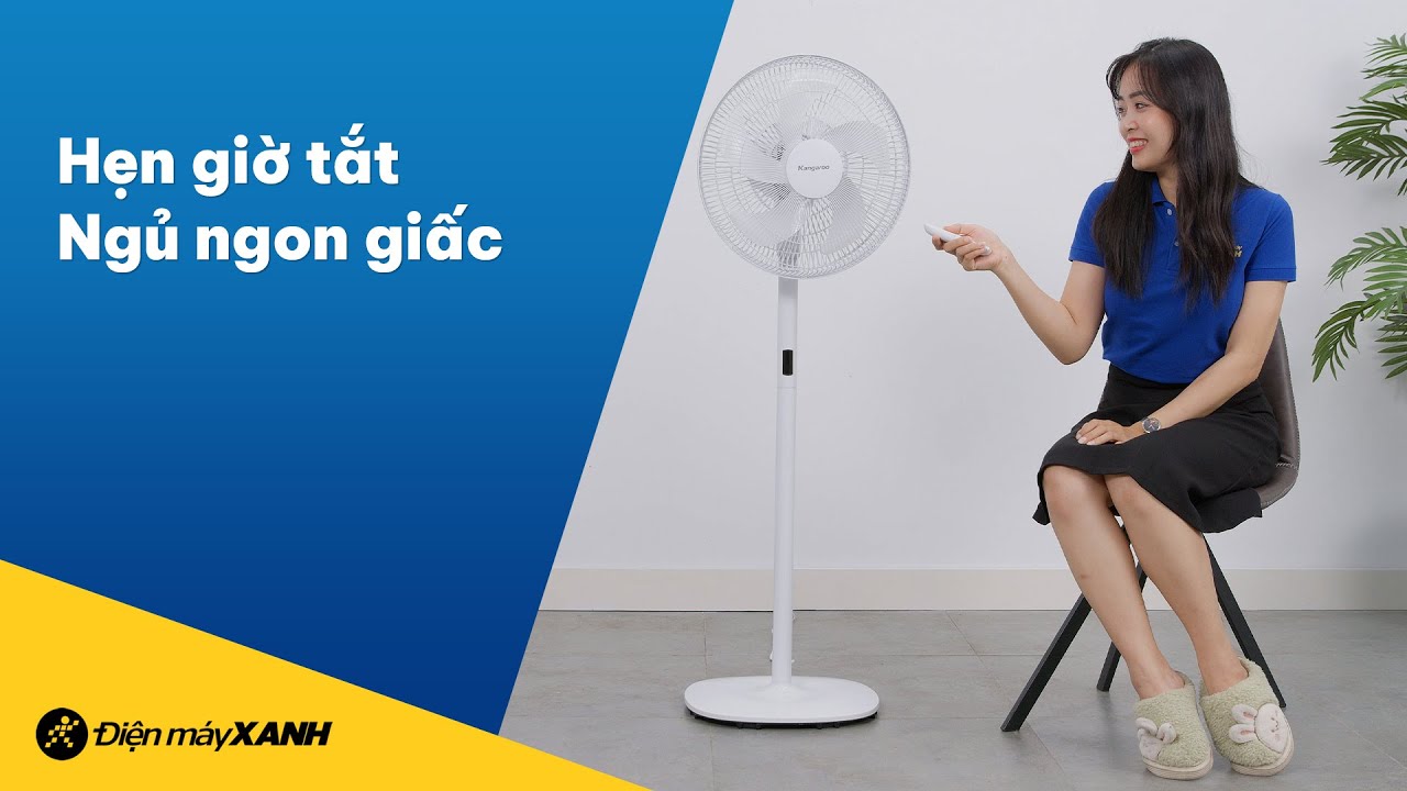 Sợ cảm lạnh lúc nửa đêm, sao không dùng QUẠT hẹn giờ tắt?