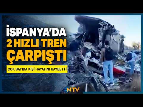 Son Dakika: Madrid-Endülüs Hattında 2 Hızlı Tren Çarpıştı! Çok Sayıda Kişi Hayatını Kaybetti | NTV